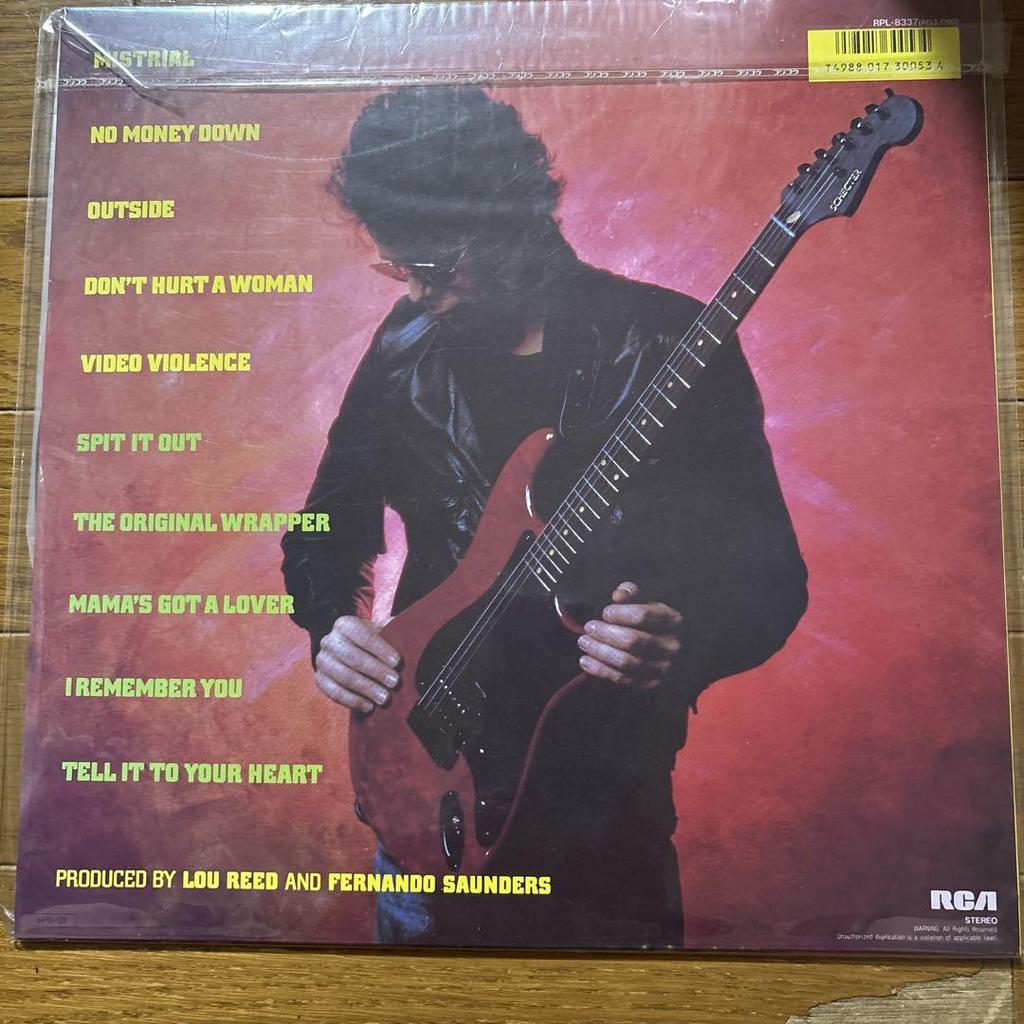 [USED] Lou Reed Mistrial Records