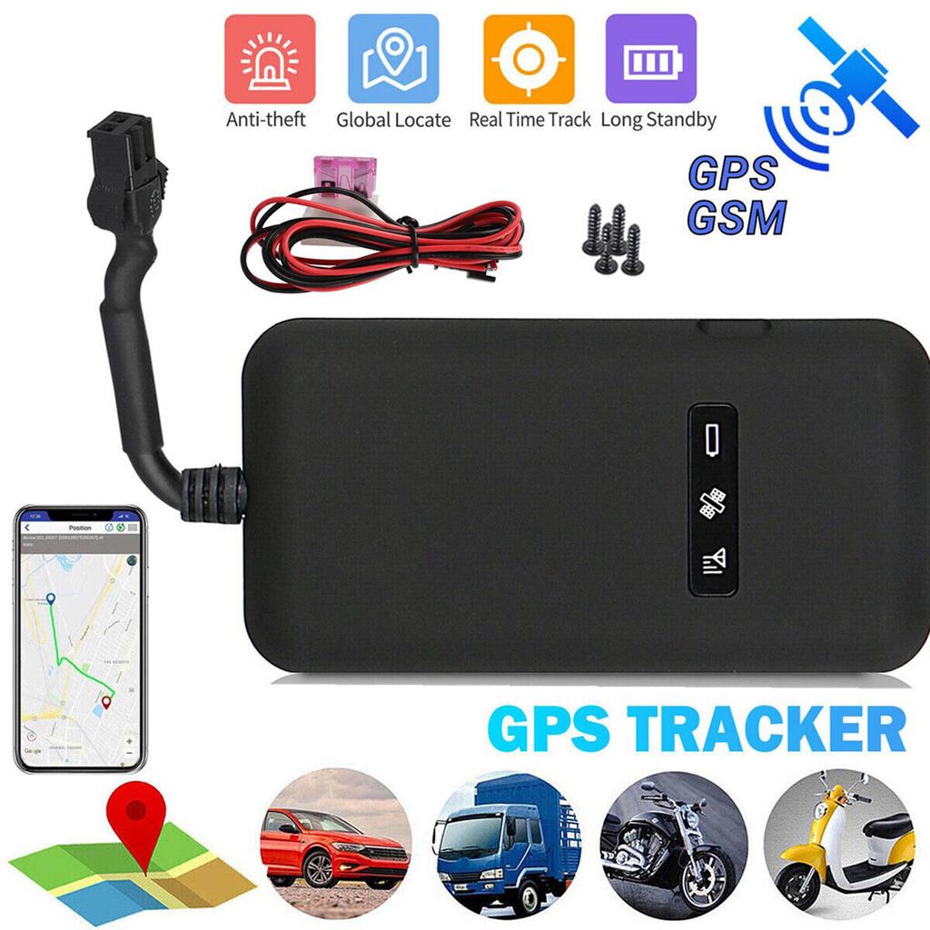 GT02 Car GPS Tracker GSM GPRS GPS Tracking Anti-theft Device Real-time Locator With 3 LED Indicator Lights For Vehicles