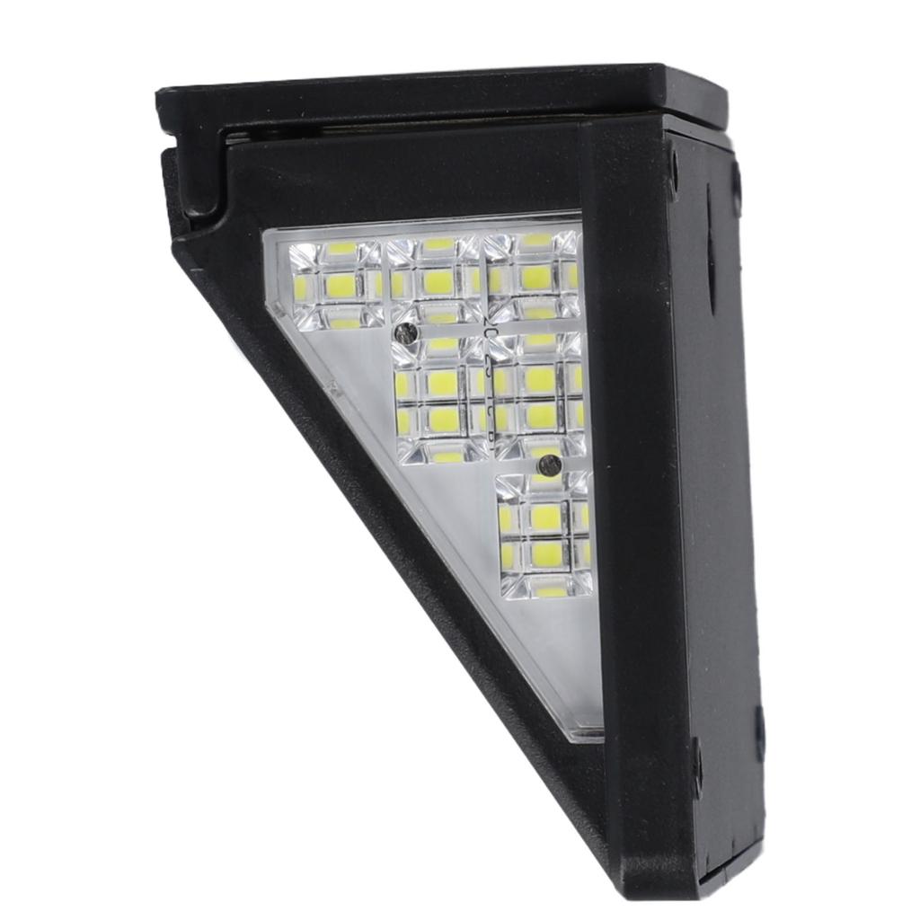 Luces solares para exteriores, 176 LED, con sensor de movimiento, IP65, impermeables, 3 modos, lámpara de pared para porche y patio.