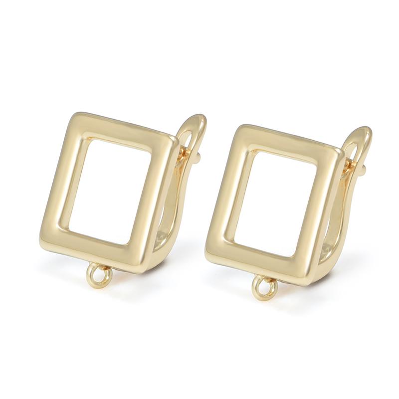 Silver Color Brass Earring Hooks for DIY Jewelry Making Handmade Silver Color Jewelry Accessories Findings Eawires