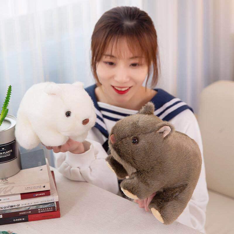 Creative new simulated hamster plush toy doll cute little hamster doll for children gifts