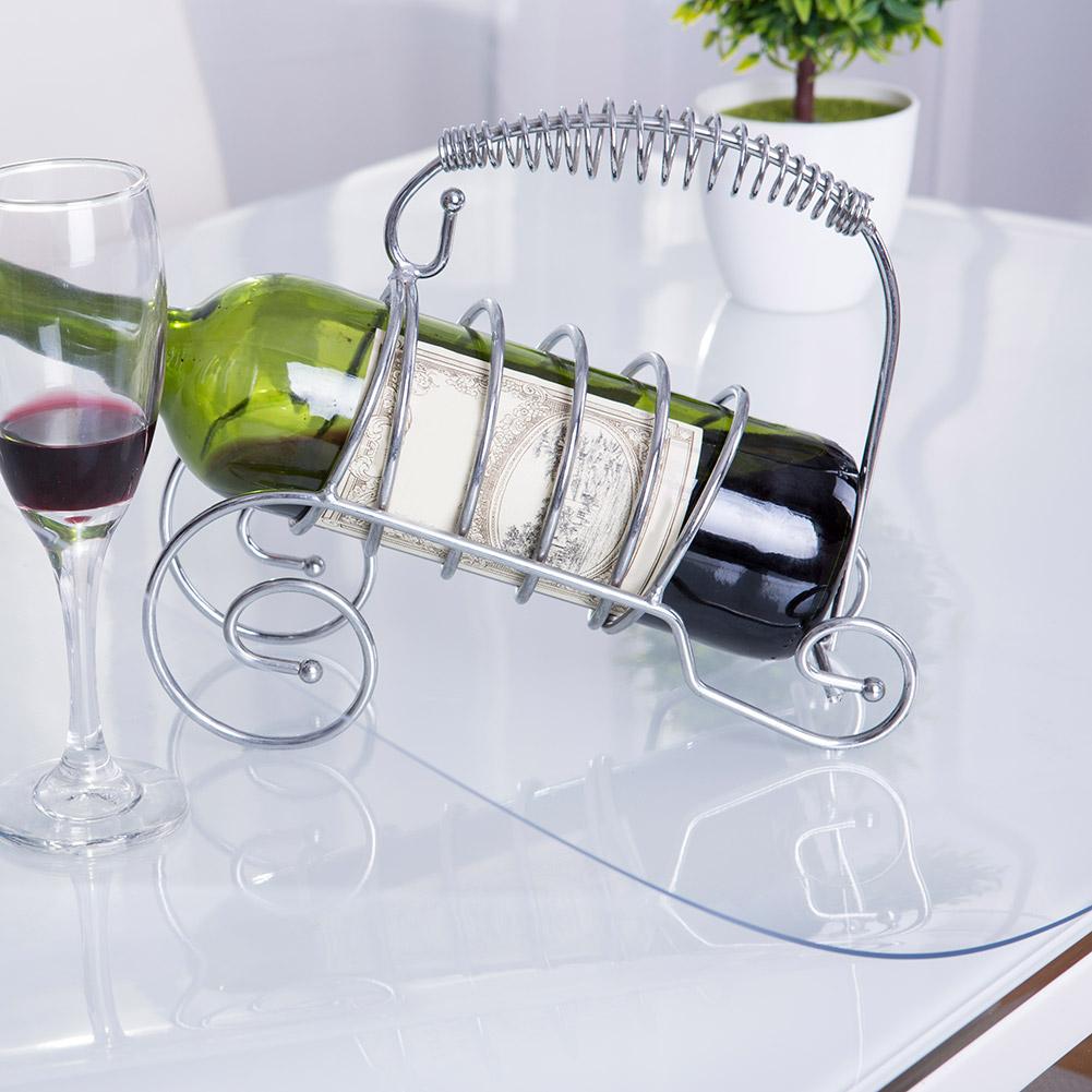 PVC Transparency Waterproof Heat Insulated Pad Kitchen Dinning Table Mat Cloth (90*160cm)