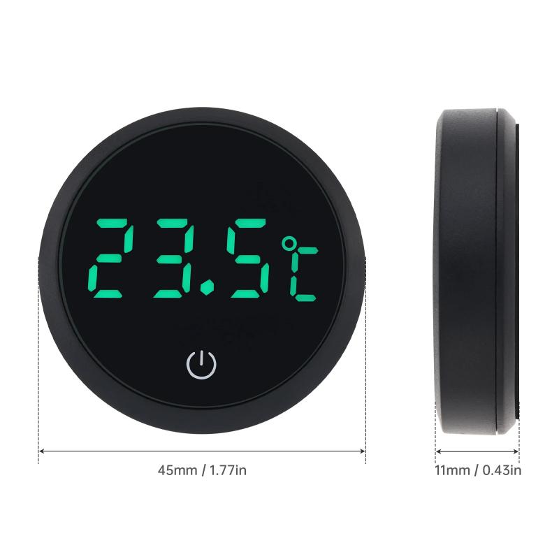 Termómetro Digital Inalámbrico para Acuario Pantalla LED Electrónico Medición de Temperatura del Agua del Tanque de Peces Control Medidor de Temperatura Indicador