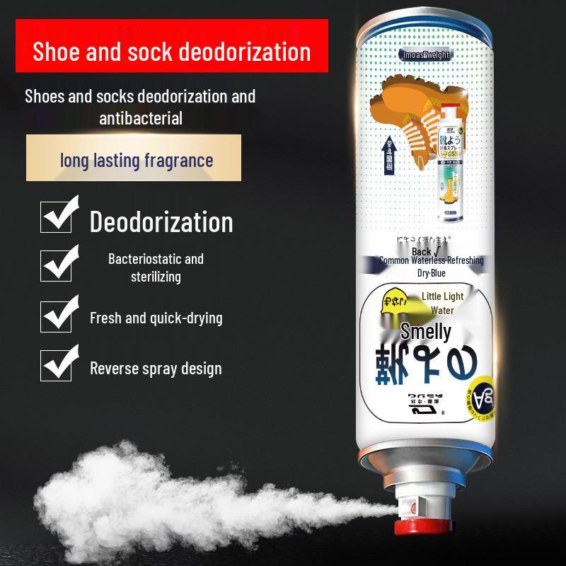 Sneaker & Shoe Deodorizing Spray - Odor Remover & Disinfectant for Shoes, Socks, and Cabinets
