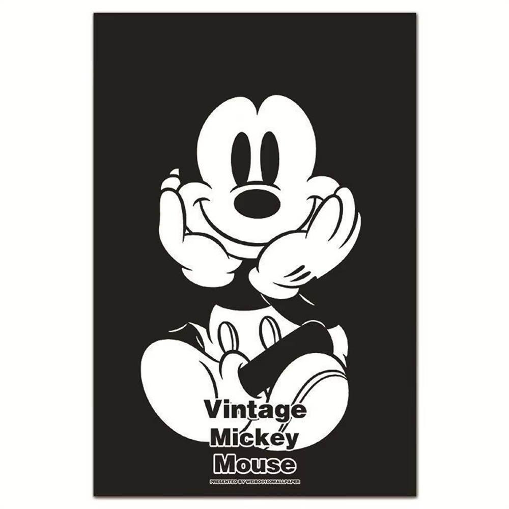 Disney Minimalist Style Donald Duck Daisy Mickey 5D Diamond Painting Full of Diamonds DIY Handmade Diamond Painting Cartoon Decoration Painting Kit