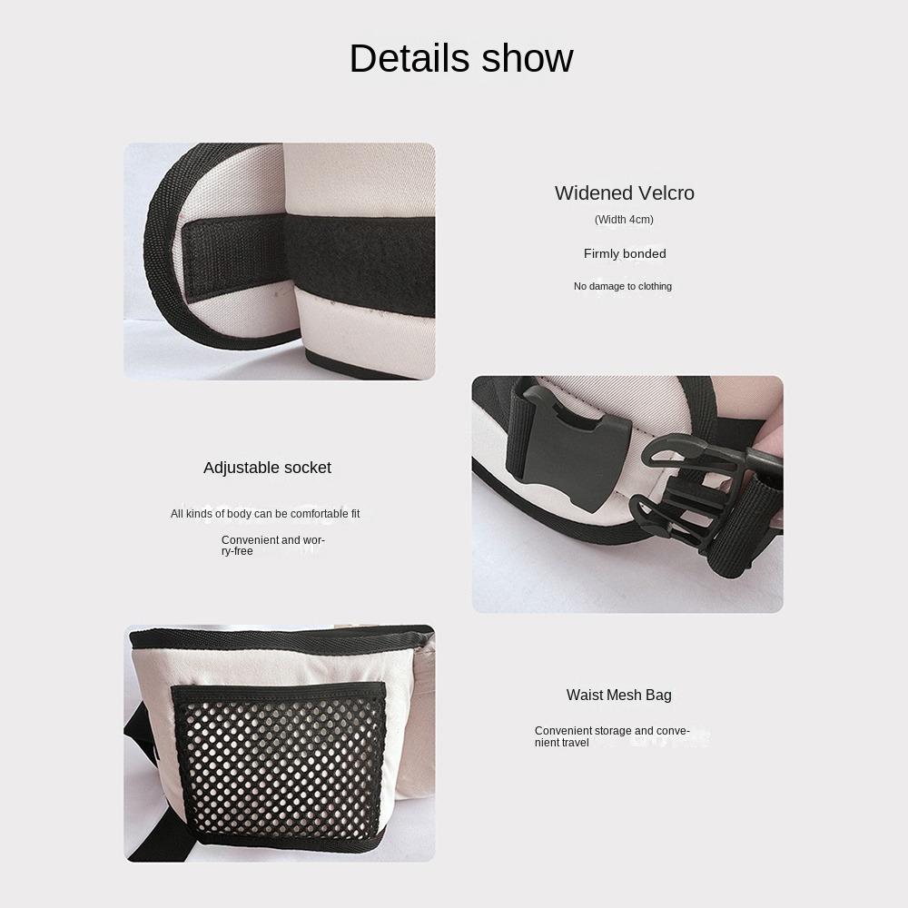 Newborn Front Holding Baby Waist Stool Breathable Adjustable Infant Hip Seat Baby Carrier  Newborn