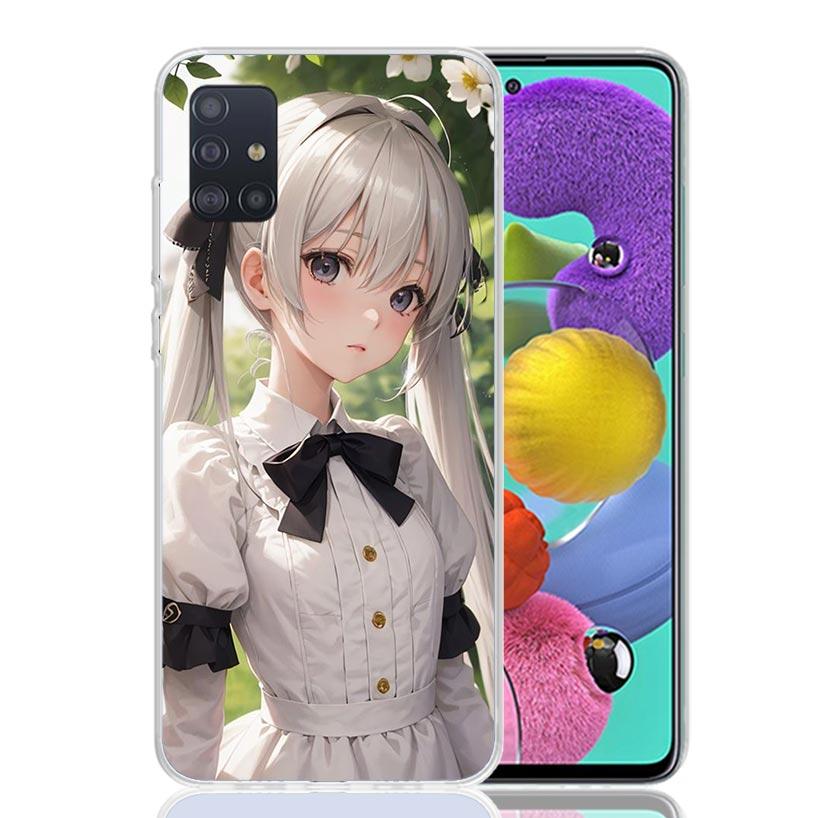 

Yosuga No Sora Phone Case for Samsung Galaxy A52 A51 A50S A12 A22 A32 A72 A10S A30S A31 A71 Note 20 Ultra 10 Plus S10 Galaxy A52 Samsung A31
