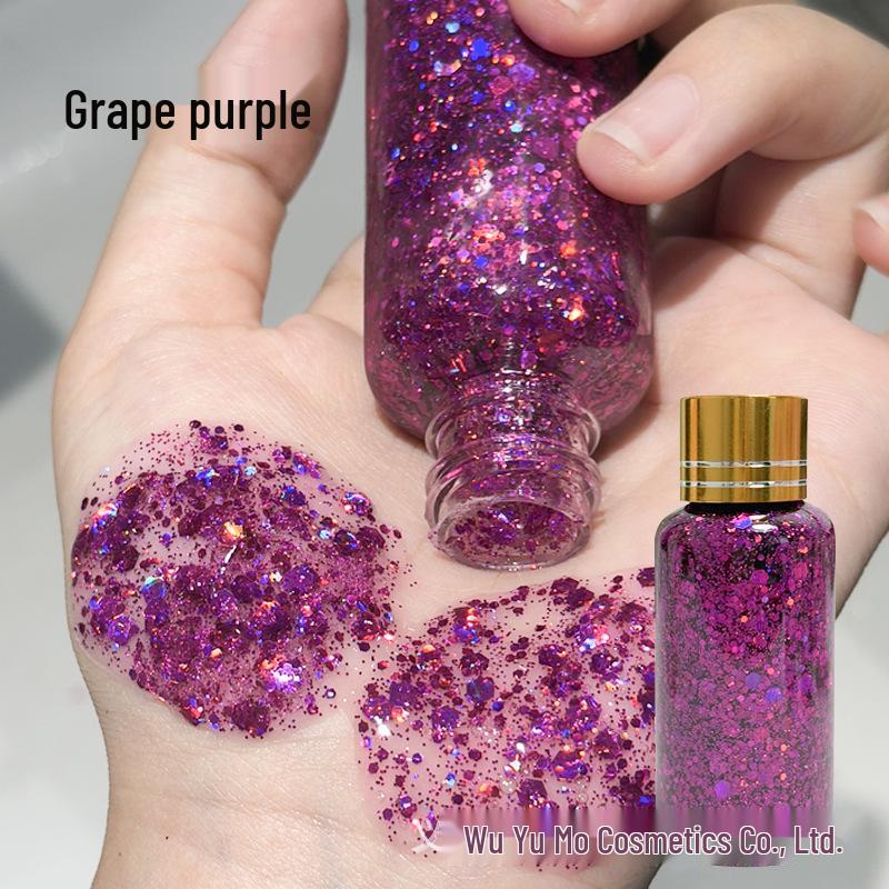 VNKT Liquid Glitter Eyeshadow - Super Shiny Sparkly Gel for Stage & Performance Makeup