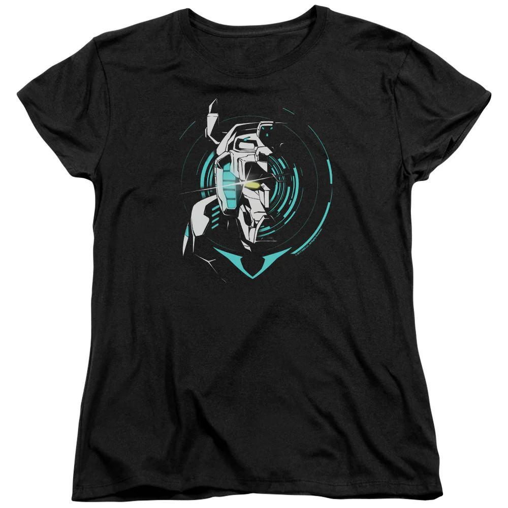 

Voltron Defender Noir Womens T Shirt Black M