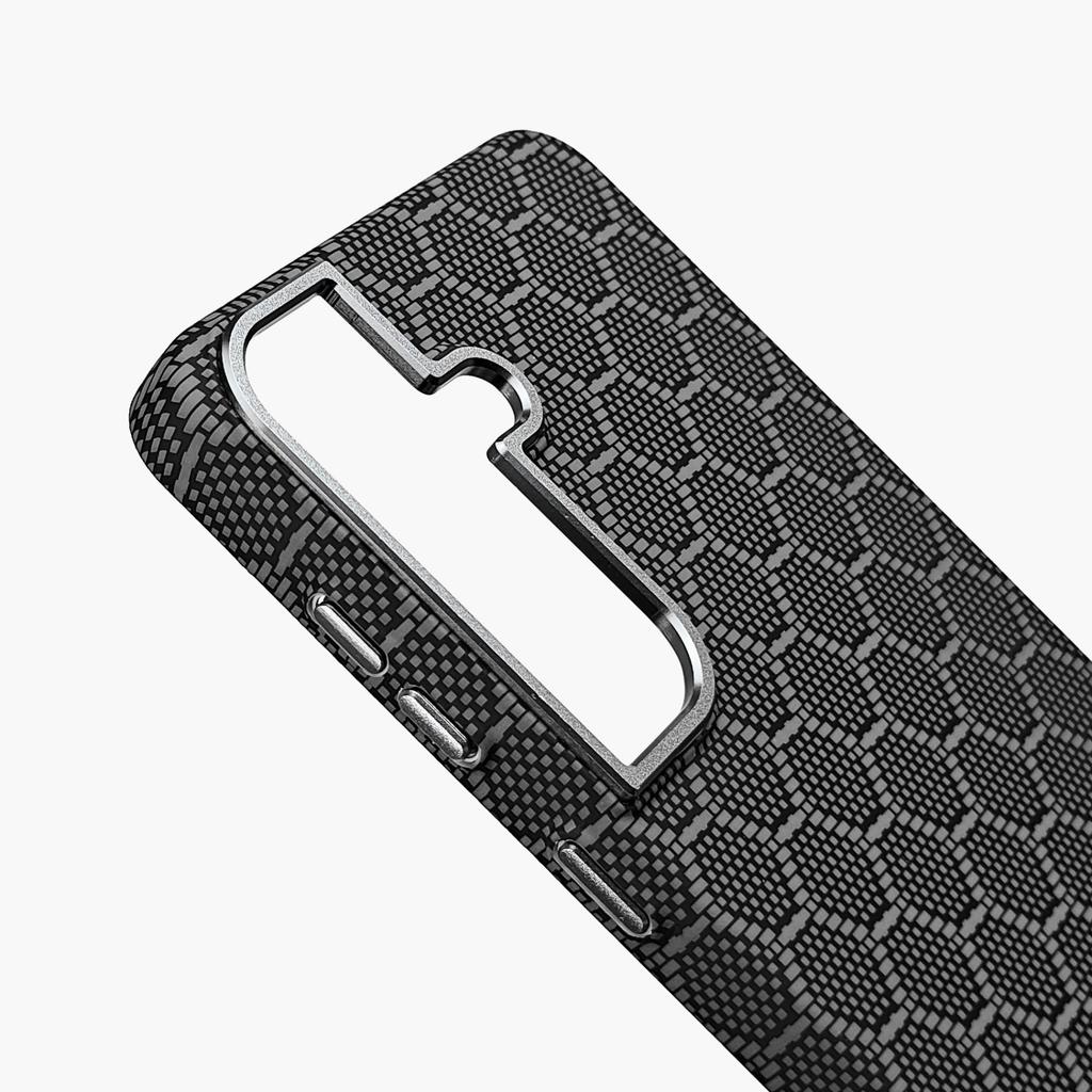 Applicable To Samsung S11 + Mobile Phone Case S11 Kave Block Perot Honeycomb s11Ultra Carbon Fiber Texture Protective Case