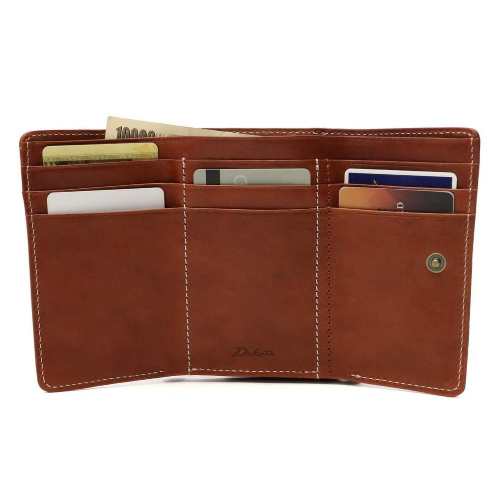 Carteira Dakota Dobrável 0035890 (0034890) Série Fons Marrom DA-34890-40