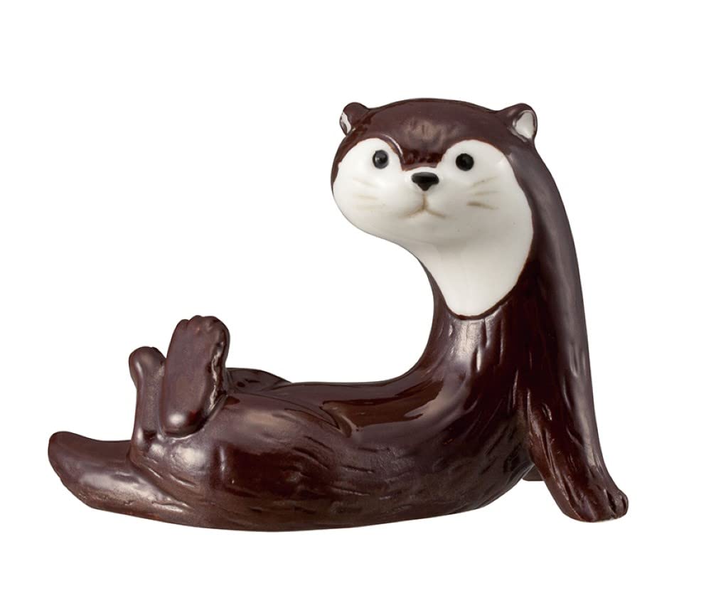 

Decore Corporation KAWAUSO CAFE Подставка для палочек для еды Otter Chocolate Размер H4: приблизительно. W5.4 D2.7 кВт-92515