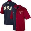 Nike SS24 NBA All-Star Series Retro Striped Button-Up Short Sleeve Shirt Men Shirts FN5837-698