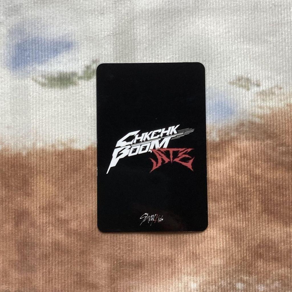 [USED] StrayKids CHK CHK BOOM ATE Sanok Aien Trading Card