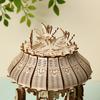 DIY Assembly 3D Wooden Vintage Carousel Music Box Romantic Rotating Ornament Decor Mechanical Kits Toys Gifts for Kids