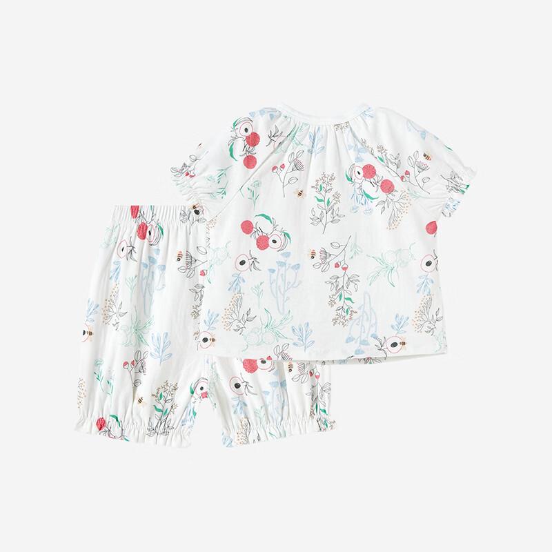 YEEHOO Kids' Summer Breathable Loungewear Set