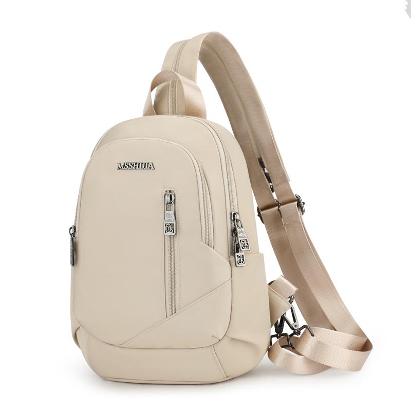 Multifunkční taška crossbody dámská náprsní taška malý batoh sportovní taška přes rameno