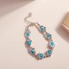 Vintage Hamsa Hand Fatima Evil Eye Bracelets for Women Jewelry Bohemian Natural Stone Beads Charm Bangles Couple Gift