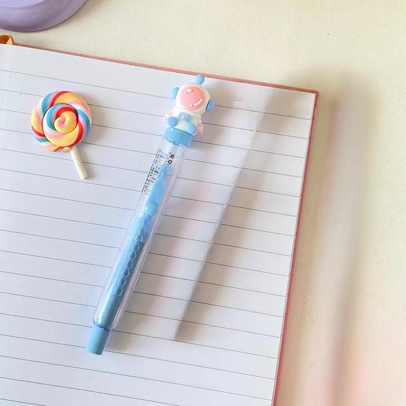 Cute Panda Eraser Cartoon Panda Telescopic Pencil Eraser School Student Stationery Children Funny Erasers