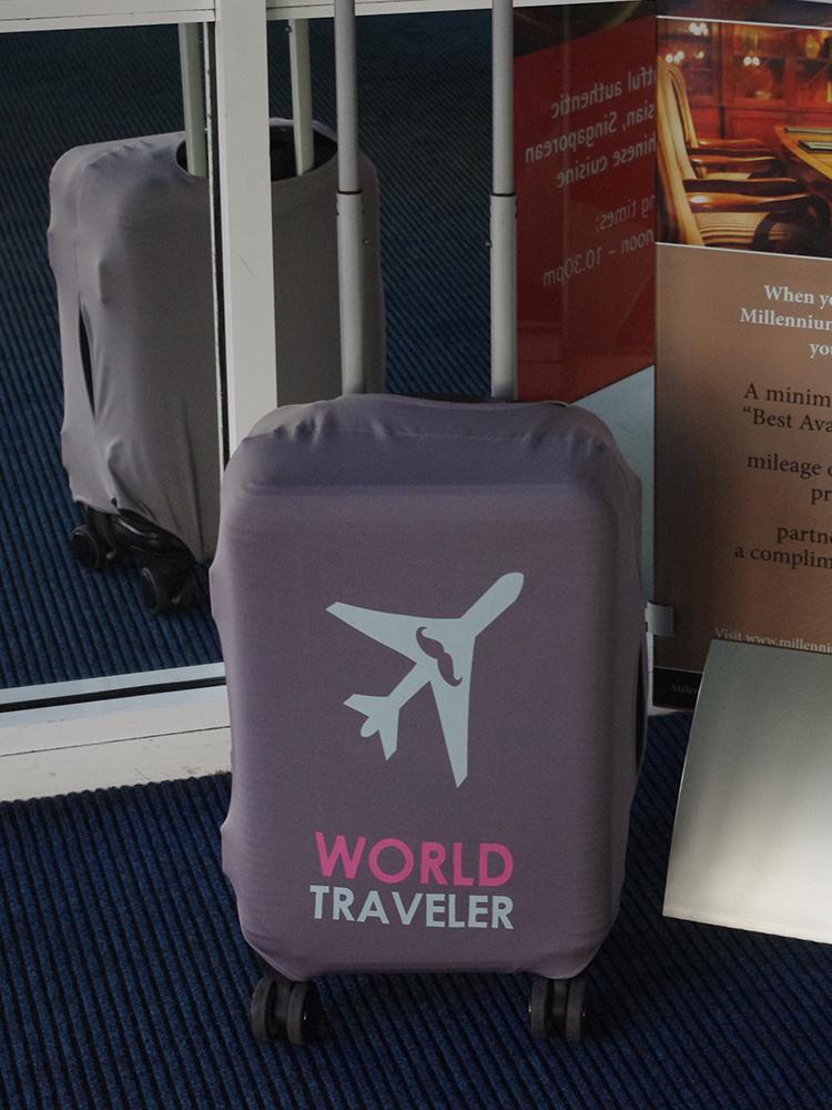 Lucky Planet World Traveler Luggage Cover L (26-28 Inch)