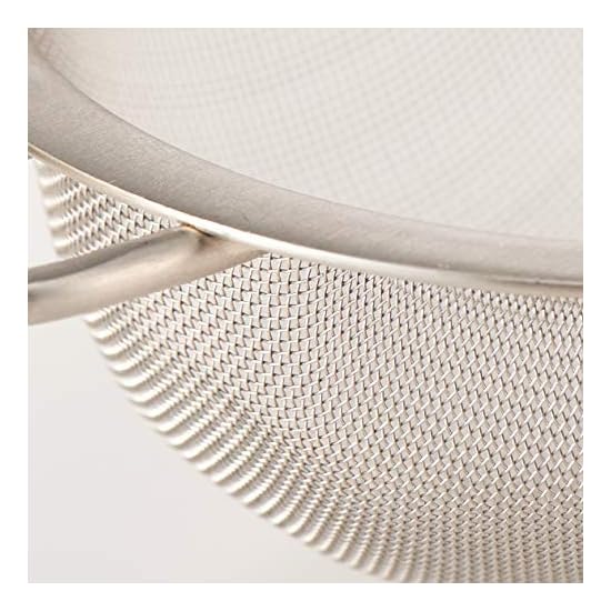 MUJI Stainless Steel Tea Strainer, Width 7.5 x Length 17.5cm, 82308693, Silver