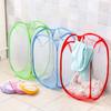 Foldable Clothes Basket Hamper Holder Large Laundry Polyester