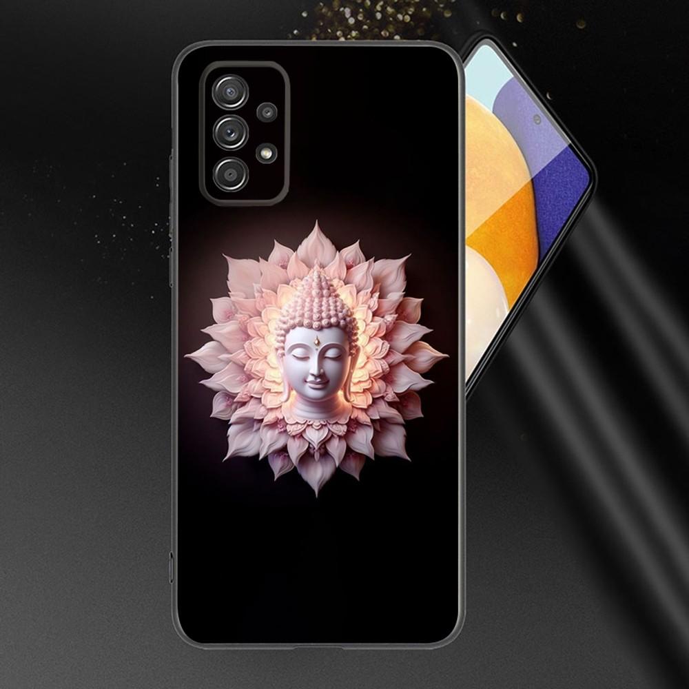 Lord Buddha Phone Case For Samsung Galaxy A13,A21s,A22,A31,A32,A52,A53,A71,A80,A91 Soft Black Phone Cover