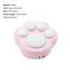 Mini Fidget Toy Lovely Portable Funny Cat Paw Push Fidget Game Keychain for Children