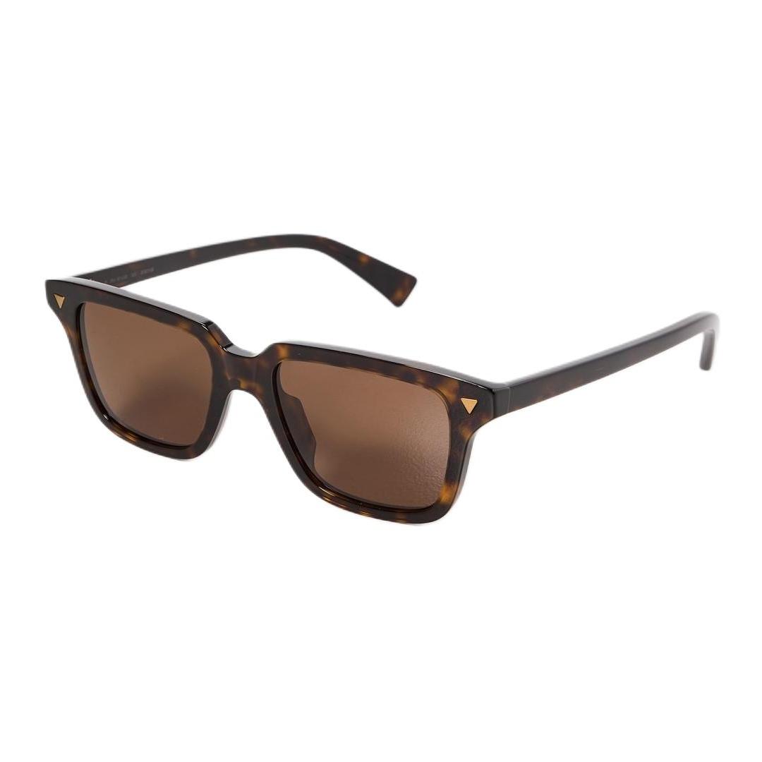 Bottega Veneta Original Design Acetate Rectangular Sunglasses Unisex sunglasses Tortoiseshell BV1363S002 50,Tortoiseshell