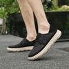 Men's shoes 2025 summer new men's lightweight thick-soled mesh soft-soled loafers non-slip and wear-resistant sports and leisure shoes