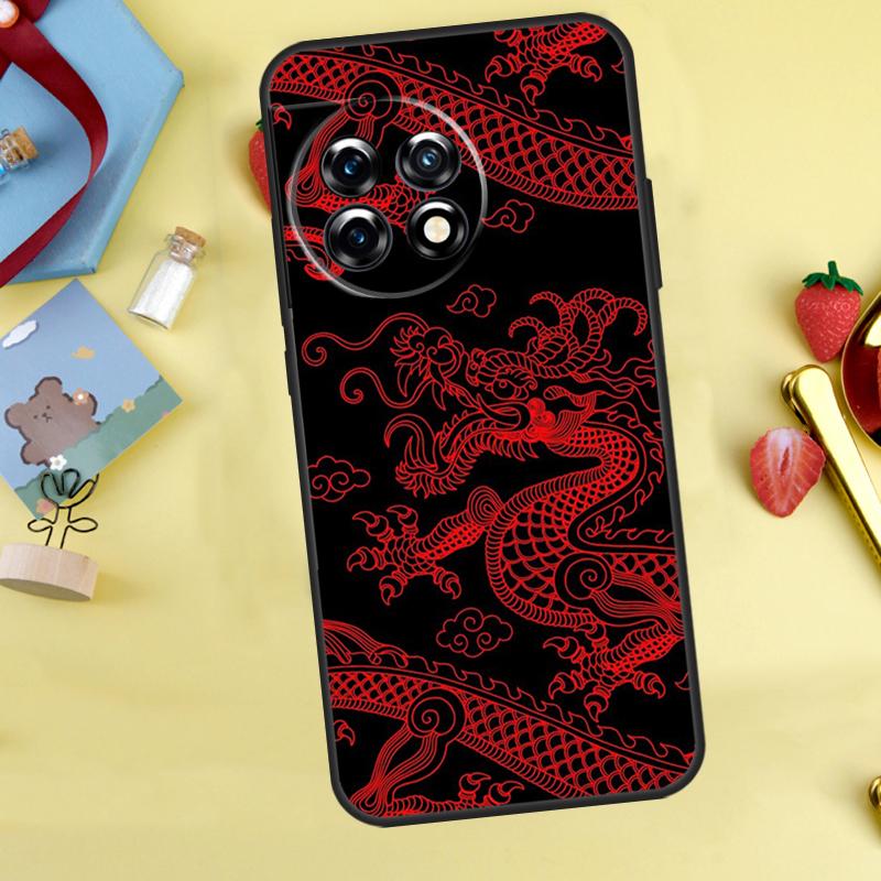 DRAGON TATTOO JAPANESE Case For OnePlus 13R 12R 13T 15 13 12 11 10 9 10R 10T 8T Nord 5 CE 4 2 3 Lite N20 N30 Cover