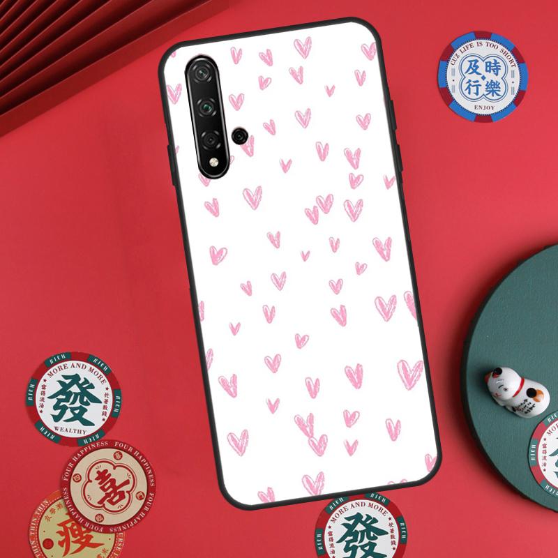 Heart Cartoon Girls For Huawei Nova 5T 10 9 SE 7i 8i 11i 12i Y73 Y90 Y70 Y72 Y61 Y91 P60 Pro P30 P40 Lite Case