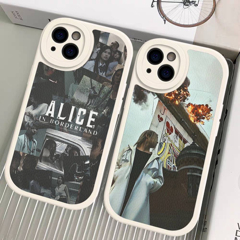 Alice In Borderland TV Suspense Phone Case For IPhone 16 15 14 13 12 11 Pro Max Plus Leather Cover
