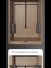 Cloakroom Pull-Down Clothes Hanger Wardrobe Lift Rod