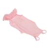 Cat Recovery Suit Lace Neckline Prevent Licking Adjustable Buckle Cat After Surgey Wear for