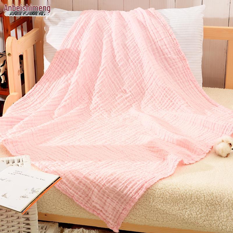 Premium Baby Summer Three-Layer Gauze Cotton Bath Towel & Blanket