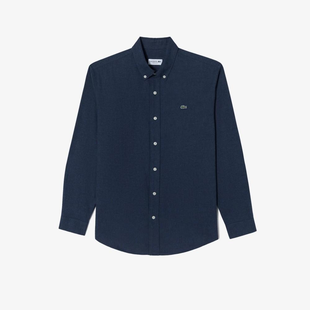 [Lacoste] Men's Flannel Check Shirt CH300E-55NHDE