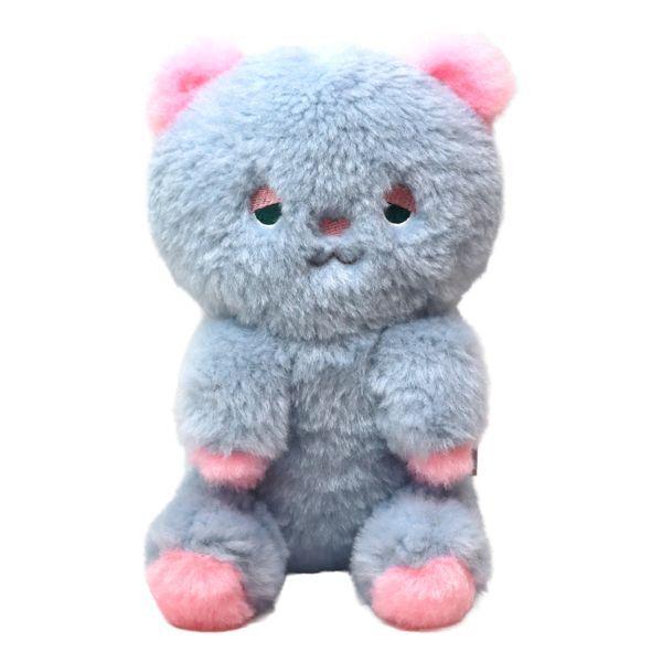 onemuchans Sitting Mascot S BEAR ACCENT Onemuchans Plush Toy Bear Animal Light Blue