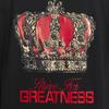 Nike T Shirts Men's Black Crew Neck Moderate Straight Fit FN0806-010
