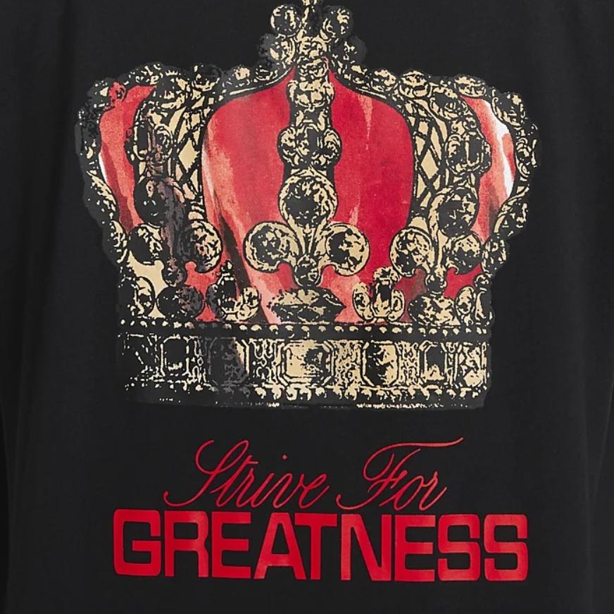 Nike T Shirts Men's Black Crew Neck Moderate Straight Fit FN0806-010