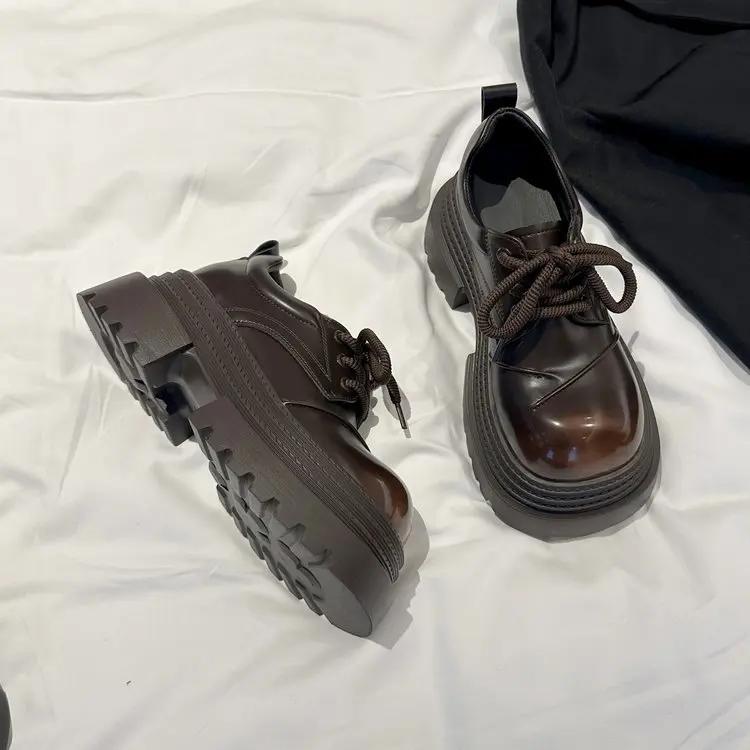 Мода 2024 Нові жіночі лофери Японські туфлі Мері Джейн Жіночі Вінтажні Дівчата Студенти JK Уніформа Лоліта Підбори Платформа Взуття Косплей