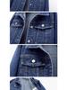 2023 Spring Women's Slim Fit Denim Jacket - Short, Versatile, Single-Breasted, Long Sleeve Cardigan Top