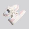 Super fire thick-soled heightening board shoes autumn and winter 22 new casual sports shoes