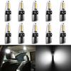 10x T10 W5W Led Bulbs Canbus Interior Reading Dome Car Lights For Nissan Leaf Note Juke Qashqai J10 Teana J32 Primera P12