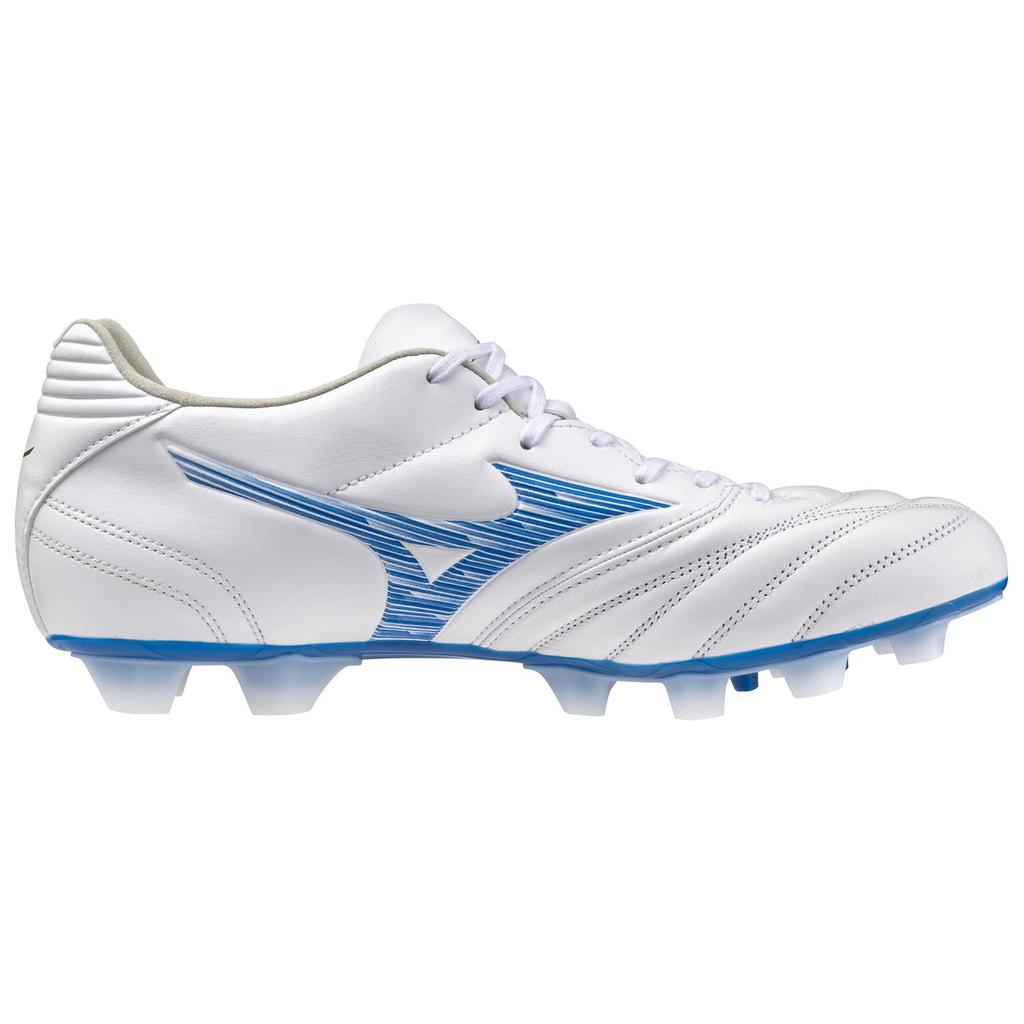 Mizuno Monarcida Neo 3 Sw Comfortable Versatile Non-Slip Durable Soccer Shoes Men sneaker White Blue P1GA242725