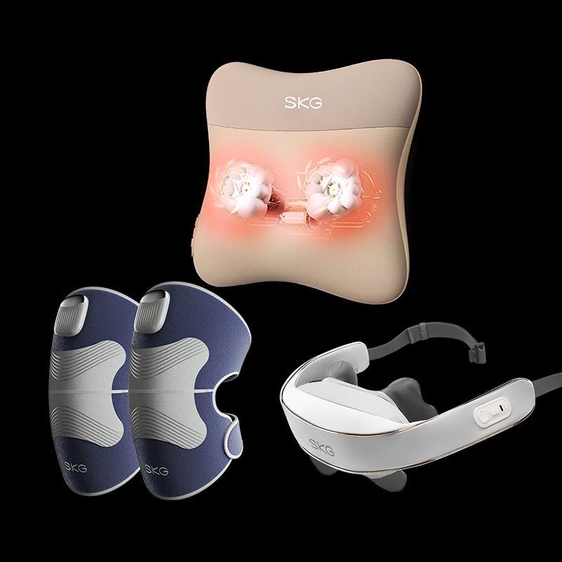 SKG Deluxe Multi-Zone Massager Gift Set