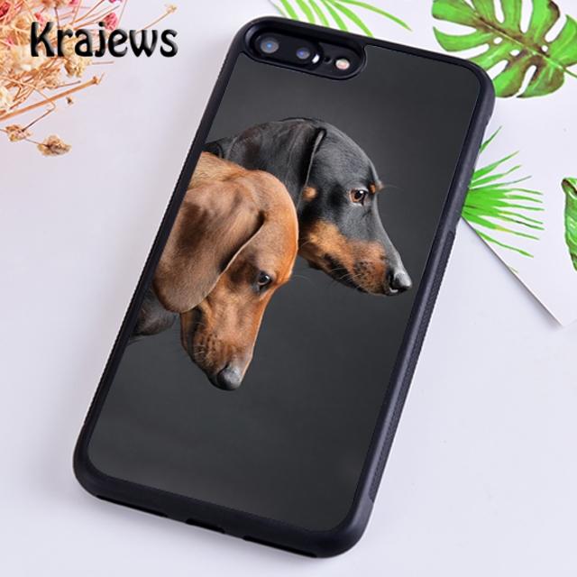 Cute Teckel Dackel Dachshund Dog Phone Case Cover For iPhone 17 Air 16 15 14 Plus 12 13 Pro Max Fundas