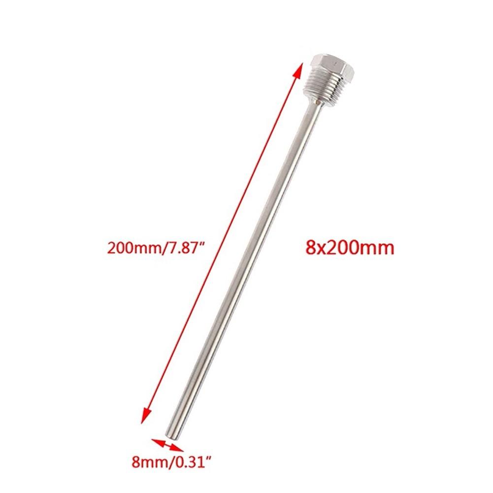 Dependable Thermowell for Temperature Sensor 304 Stainless Steel Construction