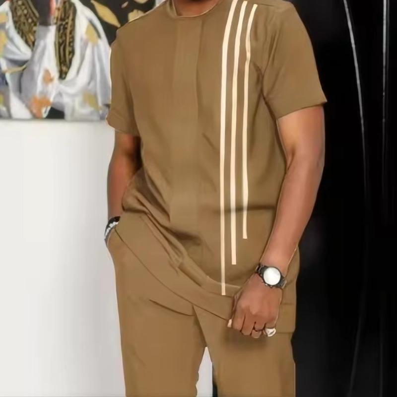 Summer Men's Casual T-shirt Street Fashion Short Sleeve Harajuku Graffiti 3D Printed Full Match Round Neck New Tops