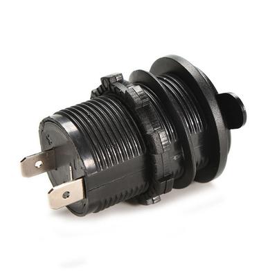 Presa per adattatore di alimentazione per caricabatterie USB con presa accendisigari per auto impermeabile da 12 V